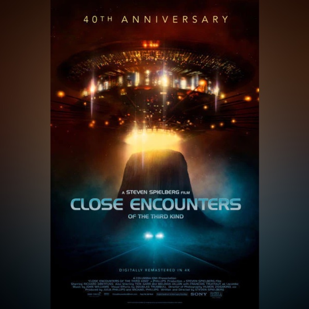 ‼️RARE: “Close Encounters” 40th Anniversary Movie Poster‼️